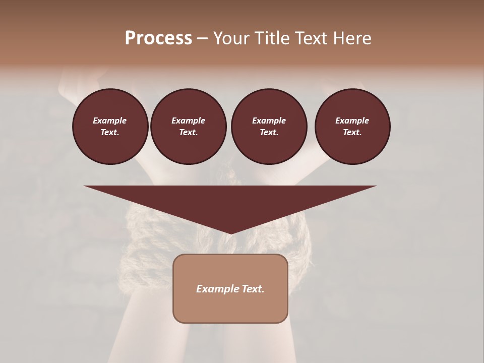 One Hands Weakness PowerPoint Template