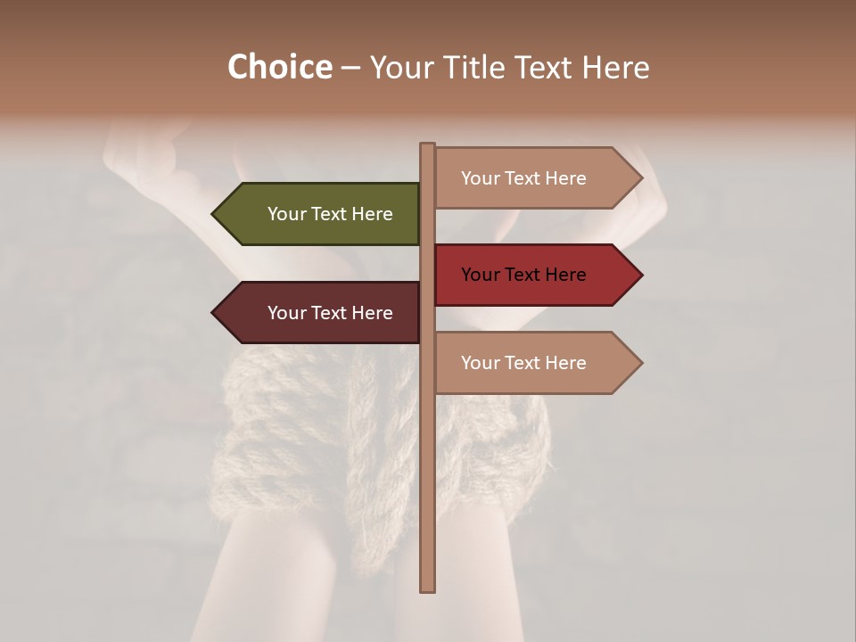 One Hands Weakness PowerPoint Template