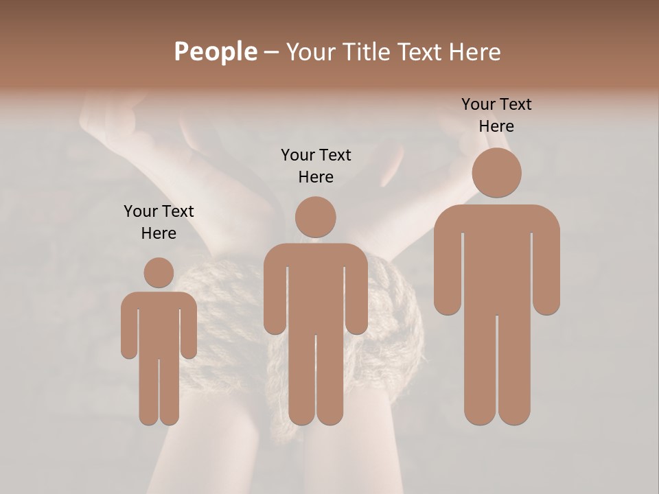 One Hands Weakness PowerPoint Template