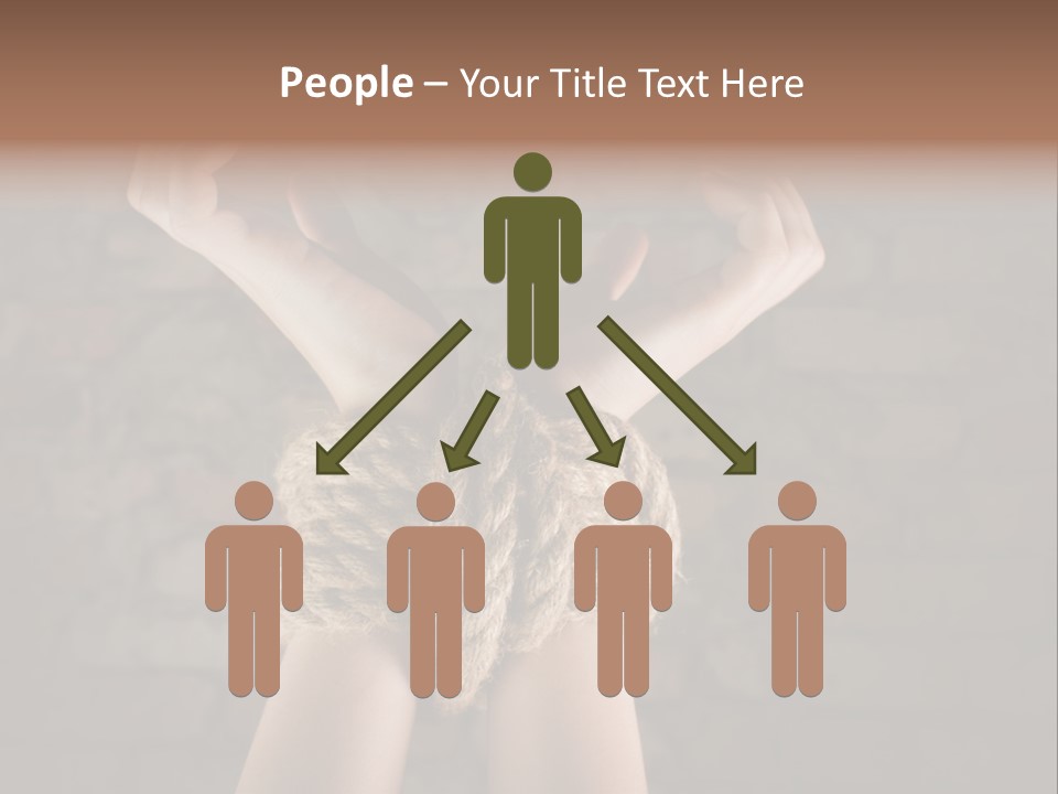 One Hands Weakness PowerPoint Template