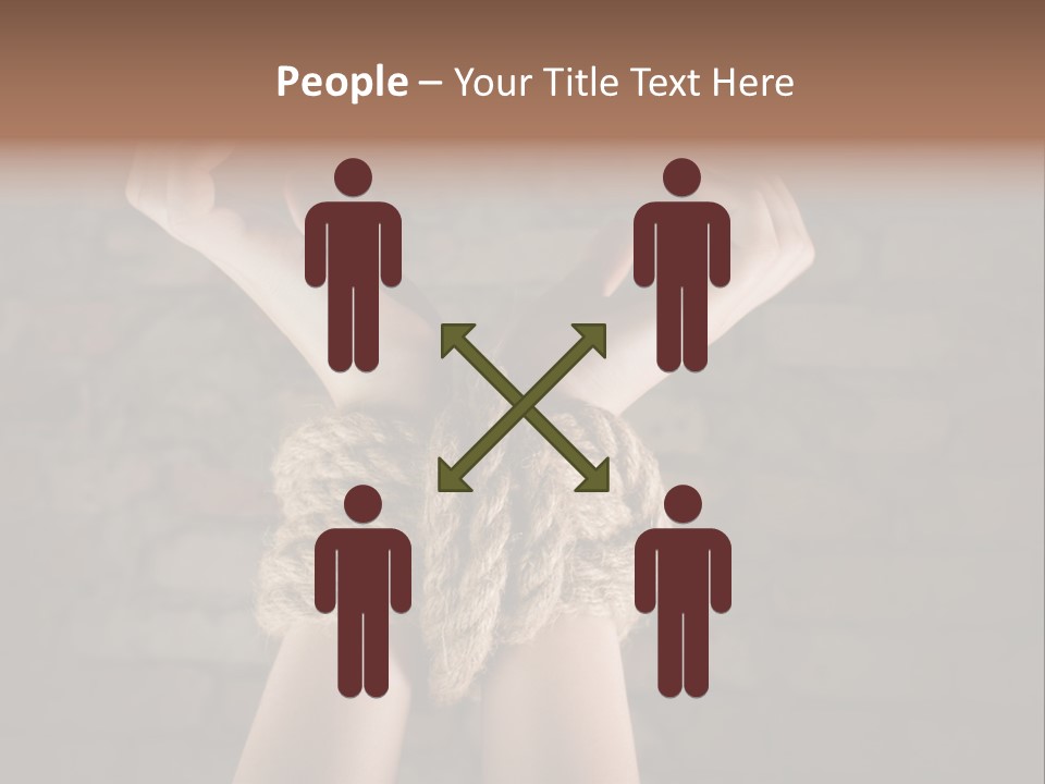 One Hands Weakness PowerPoint Template