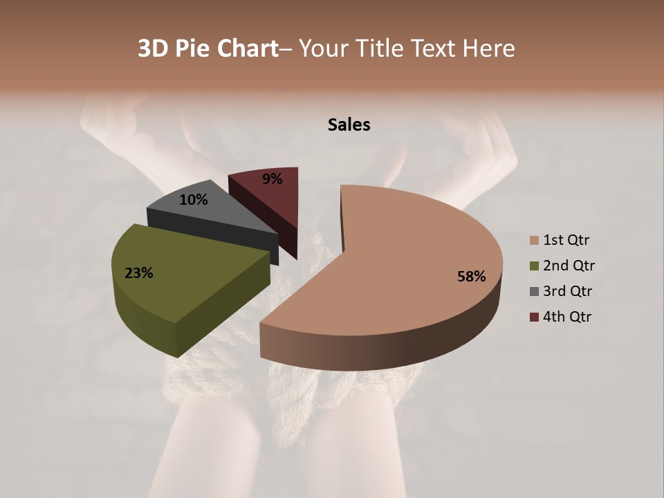 One Hands Weakness PowerPoint Template