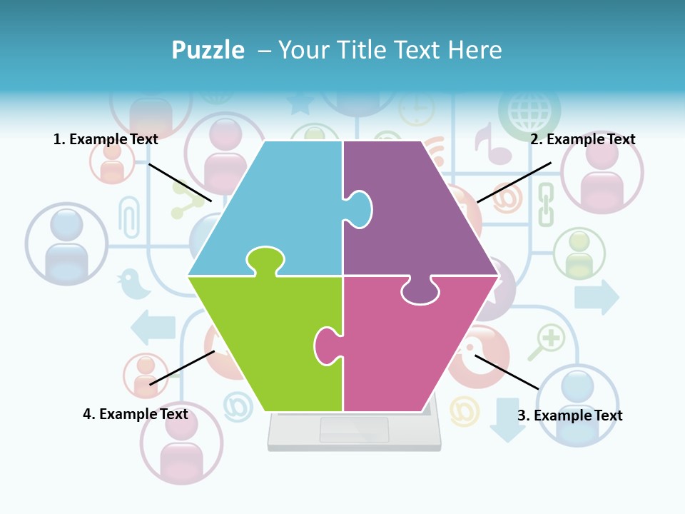 Commerce Connection Media PowerPoint Template
