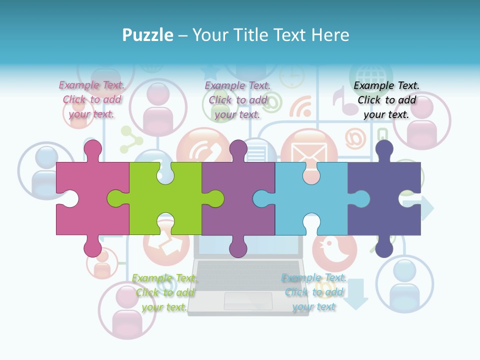 Commerce Connection Media PowerPoint Template