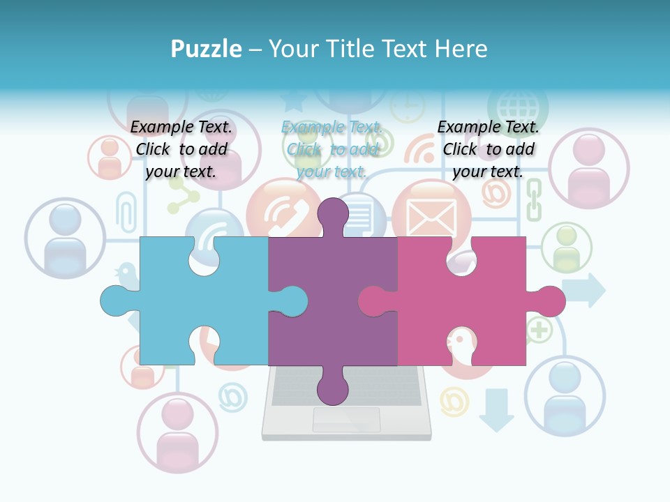 Commerce Connection Media PowerPoint Template