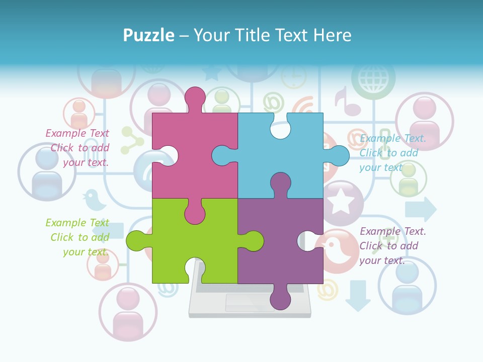 Commerce Connection Media PowerPoint Template