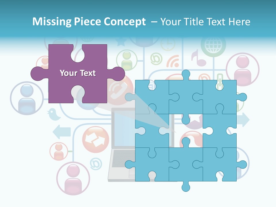 Commerce Connection Media PowerPoint Template