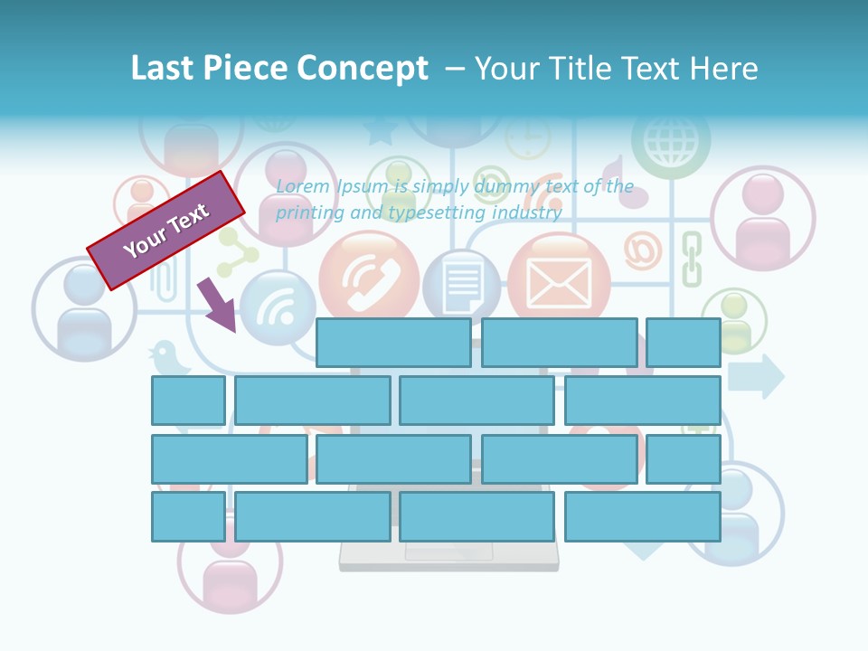Commerce Connection Media PowerPoint Template
