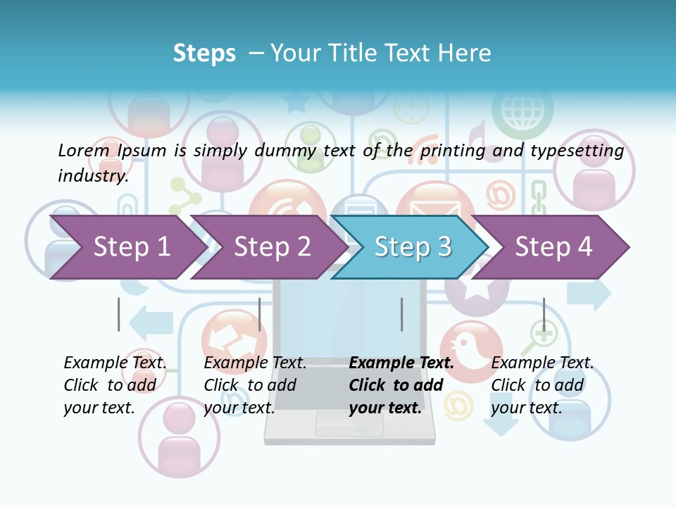 Commerce Connection Media PowerPoint Template