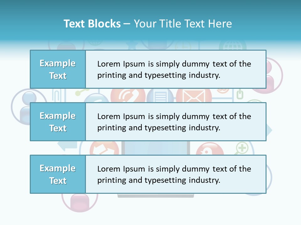 Commerce Connection Media PowerPoint Template