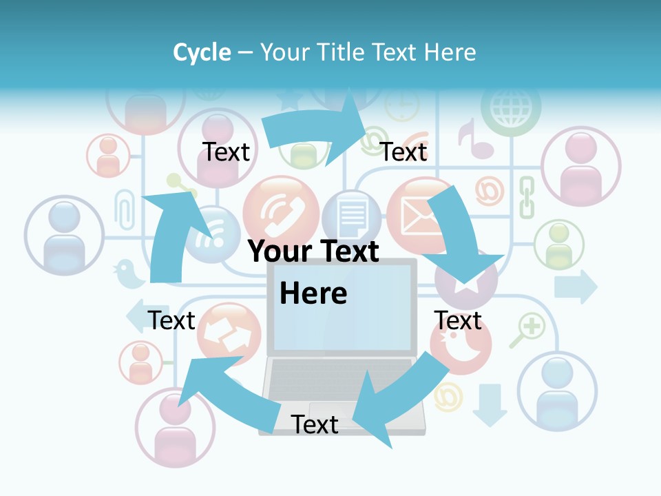 Commerce Connection Media PowerPoint Template