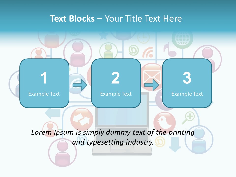Commerce Connection Media PowerPoint Template