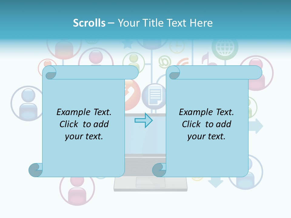 Commerce Connection Media PowerPoint Template