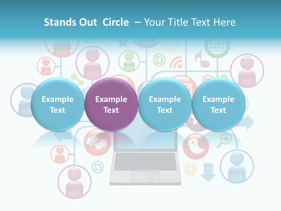 Commerce Connection Media PowerPoint Template