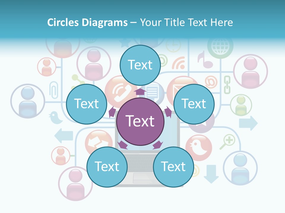 Commerce Connection Media PowerPoint Template