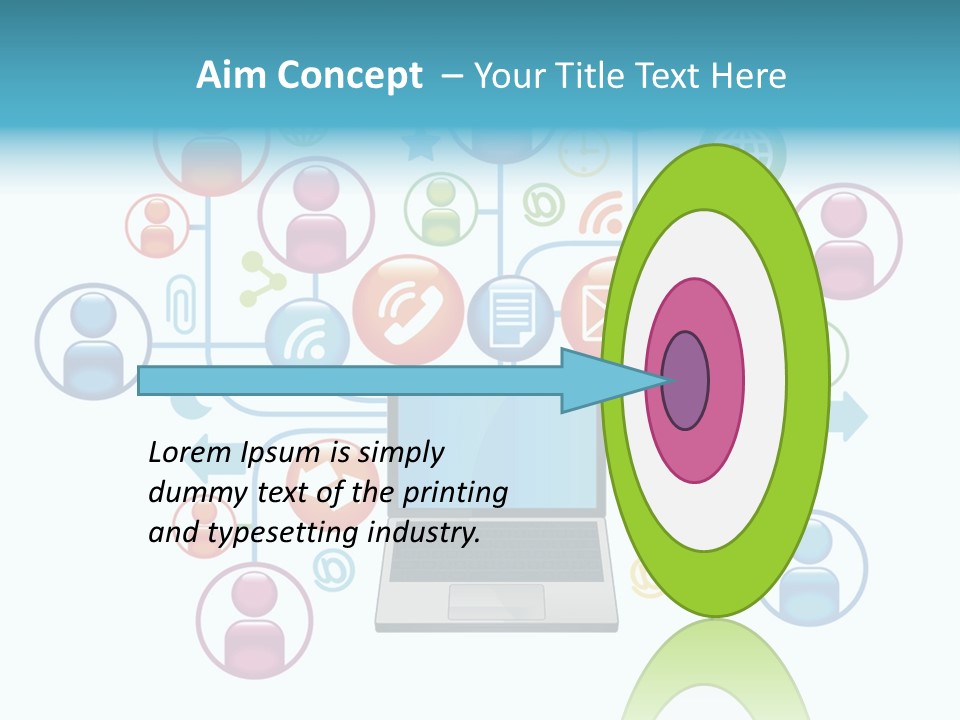 Commerce Connection Media PowerPoint Template