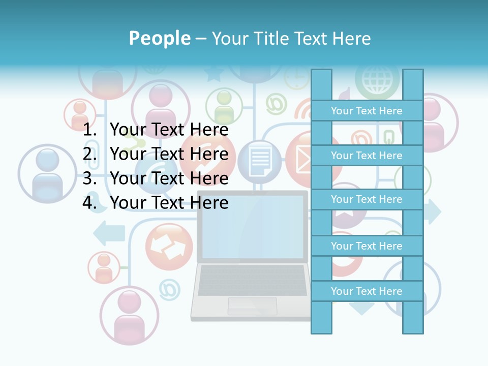 Commerce Connection Media PowerPoint Template