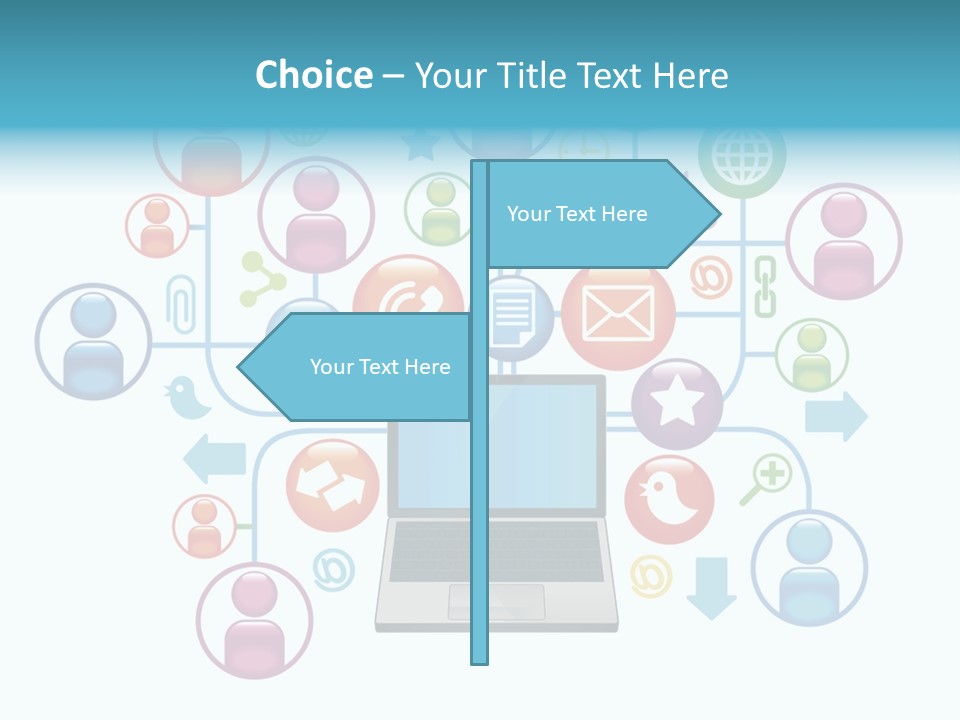 Commerce Connection Media PowerPoint Template