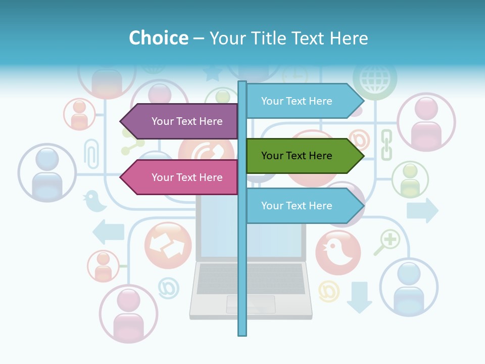 Commerce Connection Media PowerPoint Template