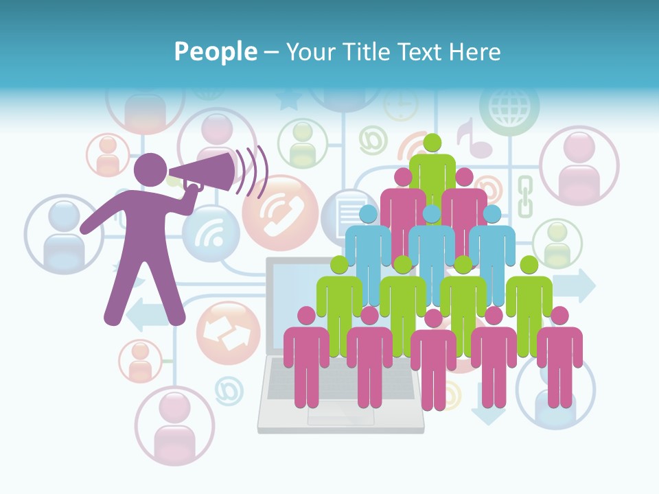 Commerce Connection Media PowerPoint Template