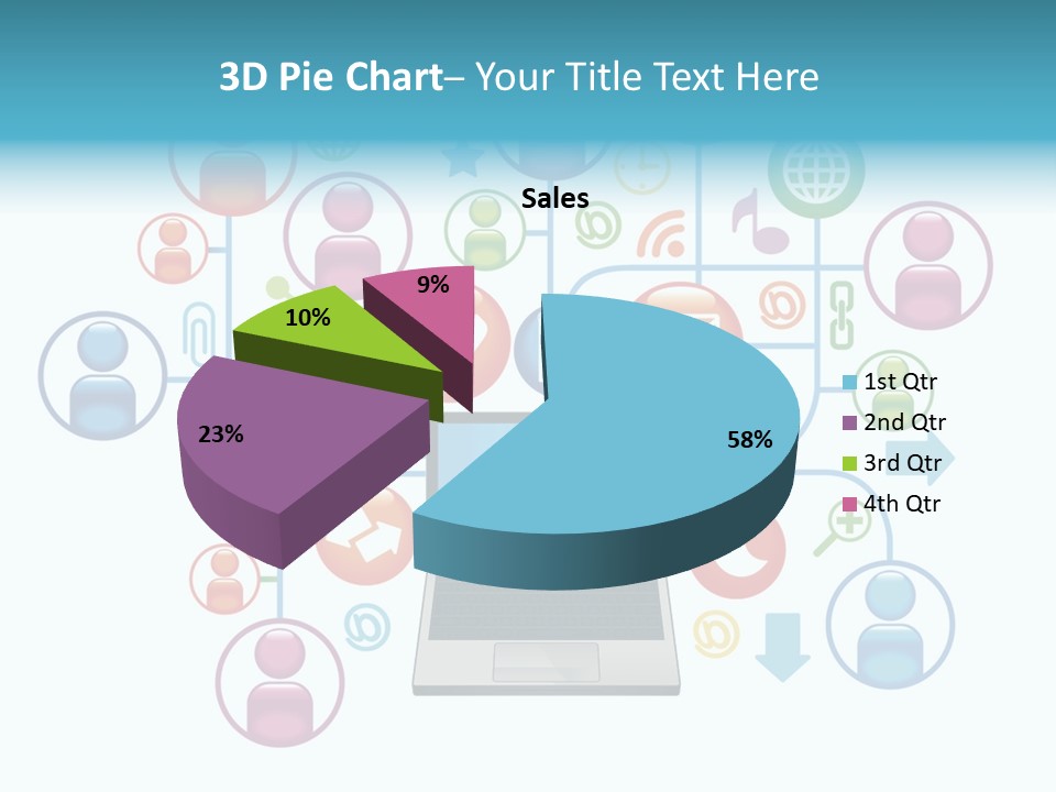 Commerce Connection Media PowerPoint Template