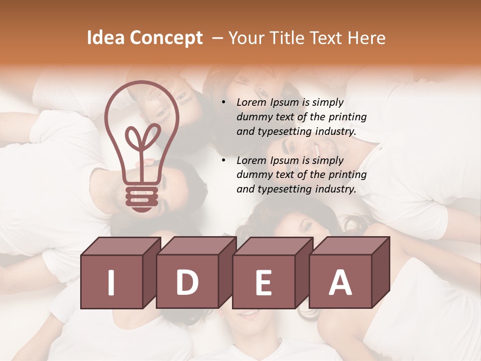 Studio Person Young PowerPoint Template