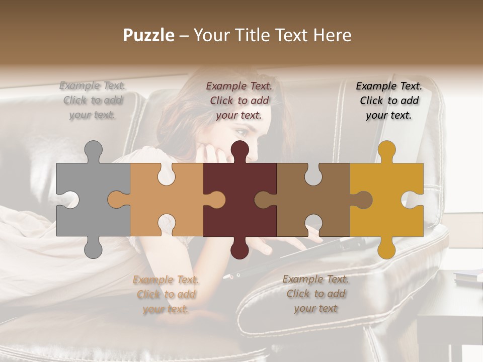 Leisure Beautiful Cute PowerPoint Template