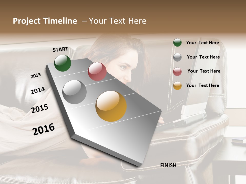 Leisure Beautiful Cute PowerPoint Template