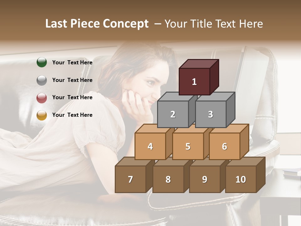 Leisure Beautiful Cute PowerPoint Template