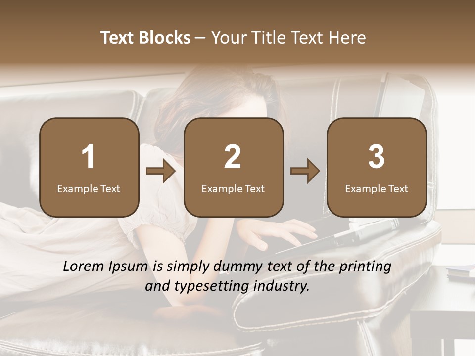 Leisure Beautiful Cute PowerPoint Template