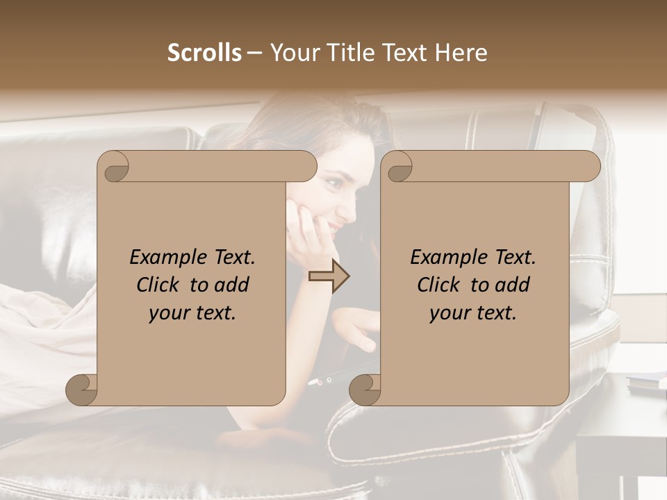 Leisure Beautiful Cute PowerPoint Template