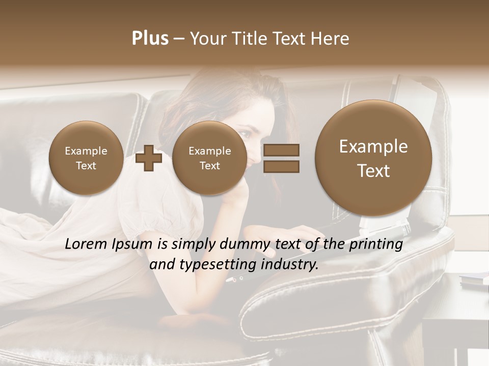 Leisure Beautiful Cute PowerPoint Template