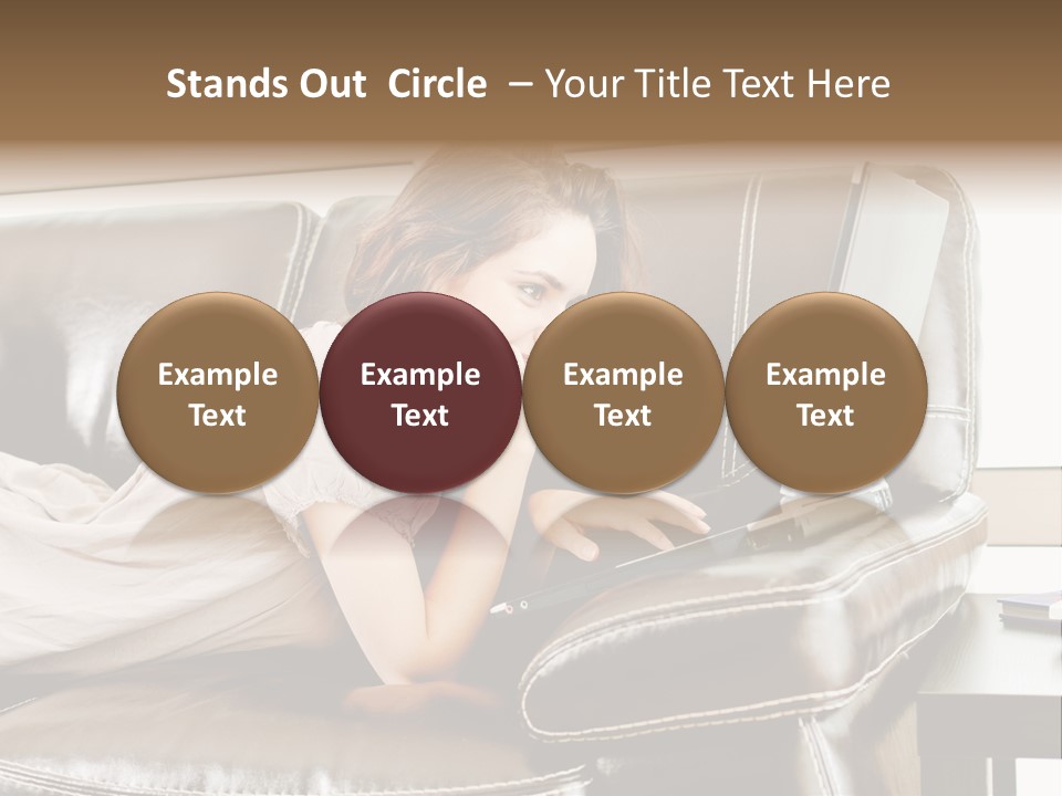 Leisure Beautiful Cute PowerPoint Template