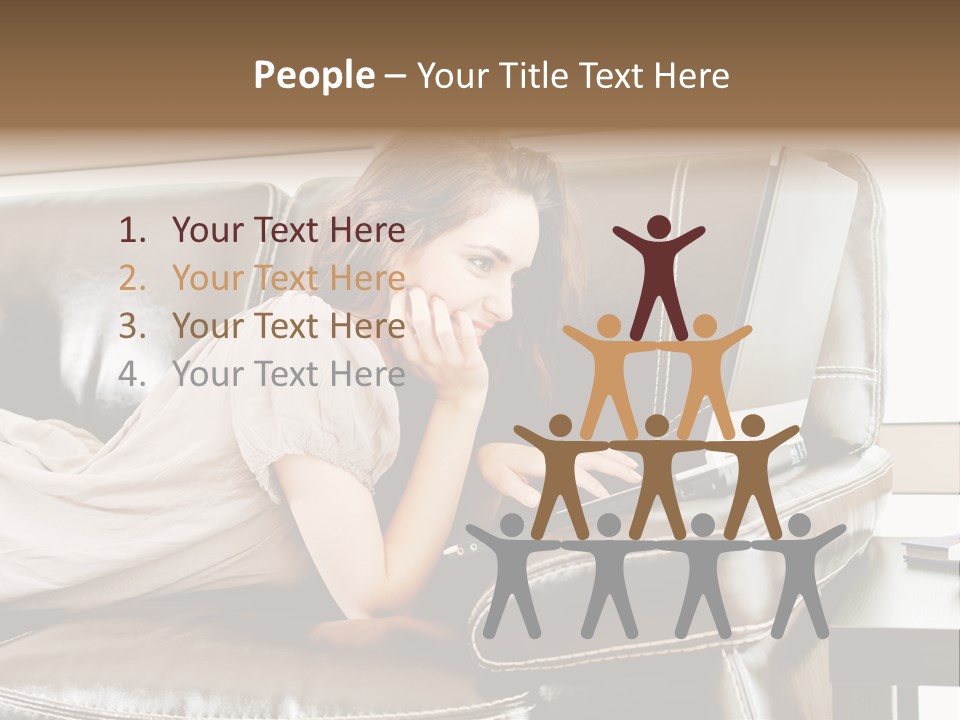 Leisure Beautiful Cute PowerPoint Template