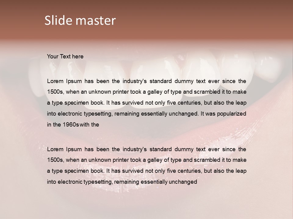 Lipgloss Resin Porcelain PowerPoint Template