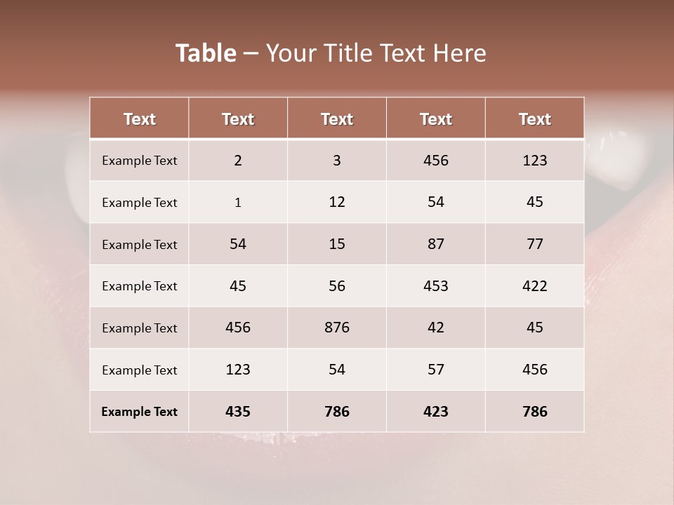 Lipgloss Resin Porcelain PowerPoint Template