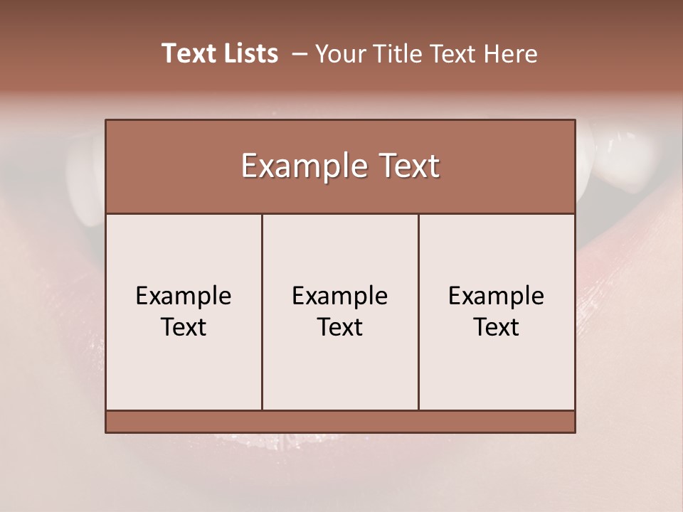 Lipgloss Resin Porcelain PowerPoint Template