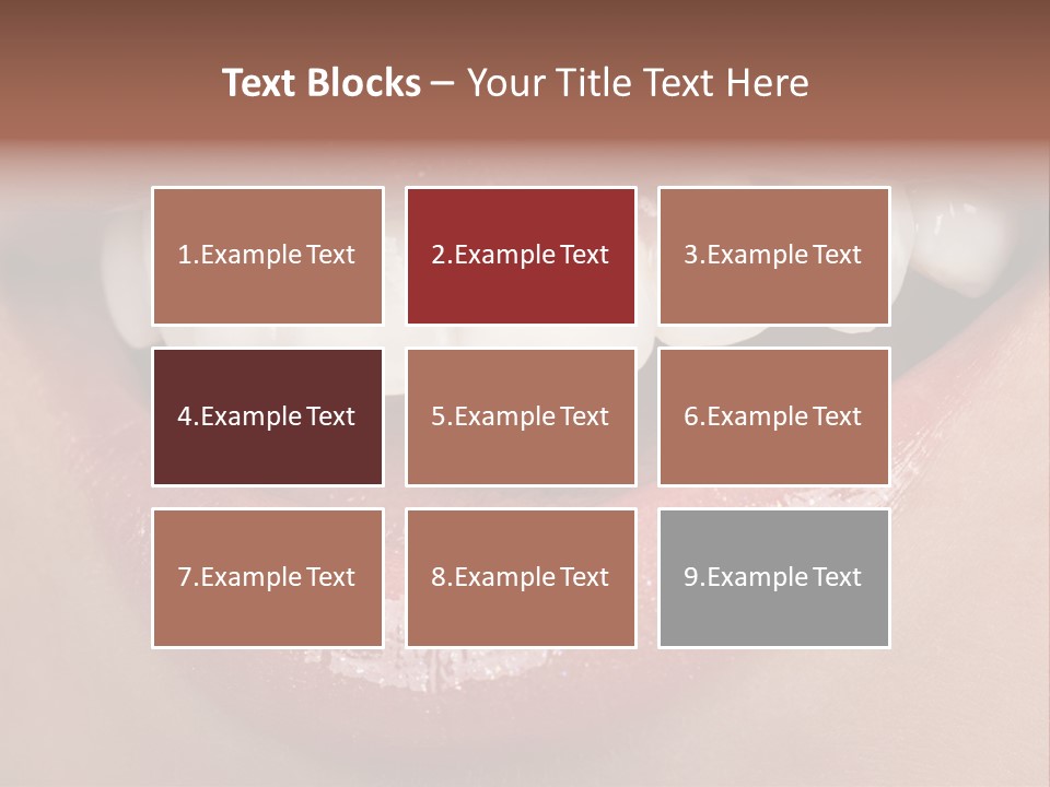 Lipgloss Resin Porcelain PowerPoint Template