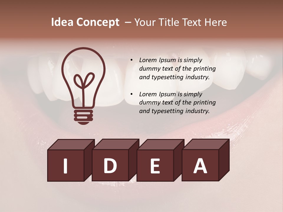 Lipgloss Resin Porcelain PowerPoint Template