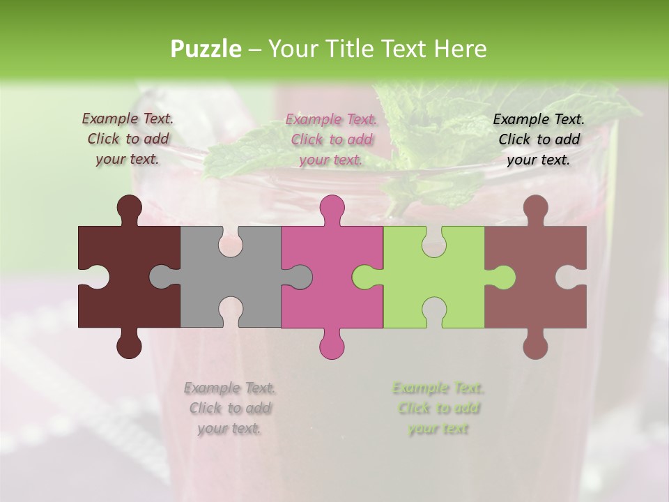 Healthy Two Stick PowerPoint Template