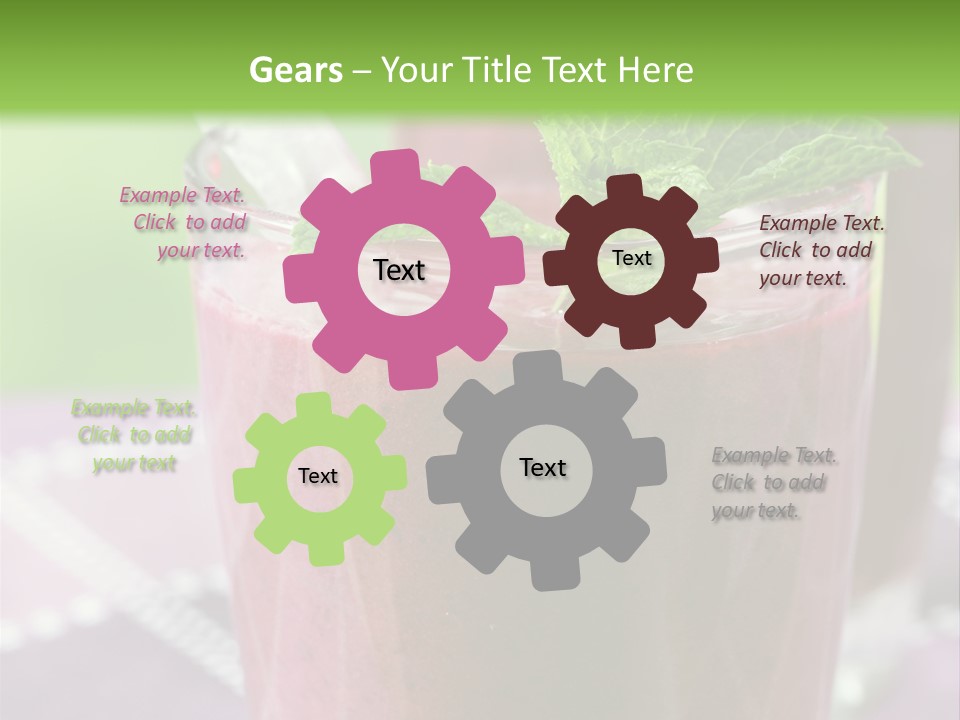 Healthy Two Stick PowerPoint Template