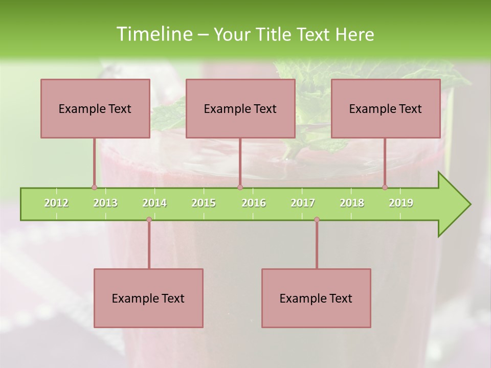 Healthy Two Stick PowerPoint Template