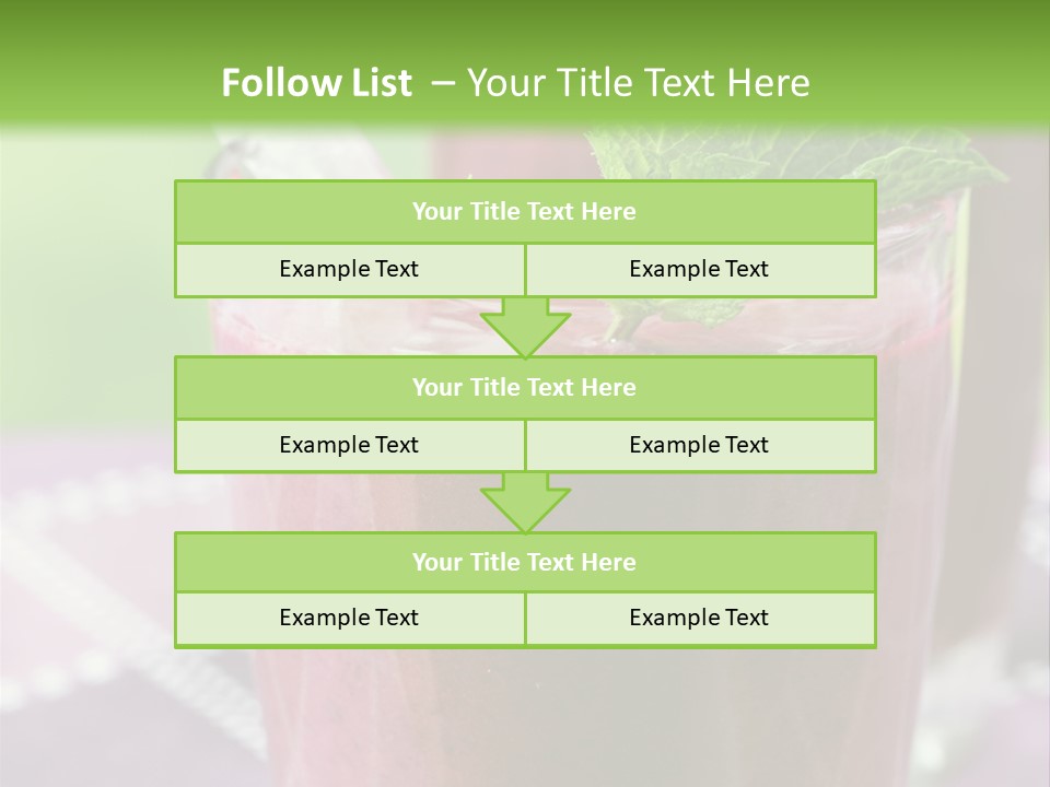 Healthy Two Stick PowerPoint Template