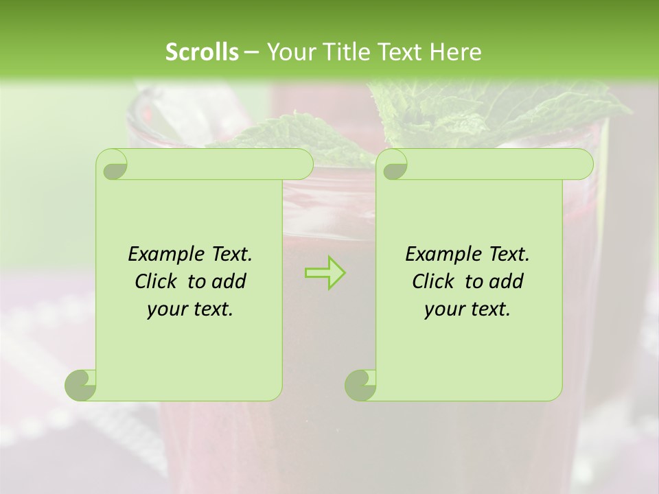 Healthy Two Stick PowerPoint Template