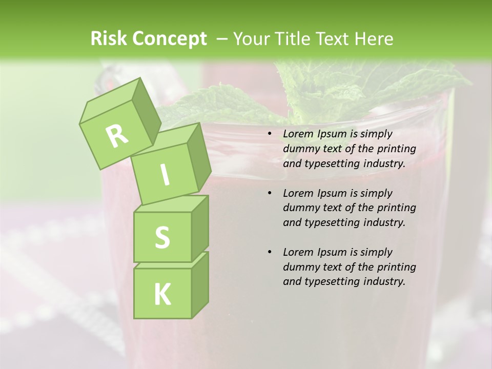 Healthy Two Stick PowerPoint Template