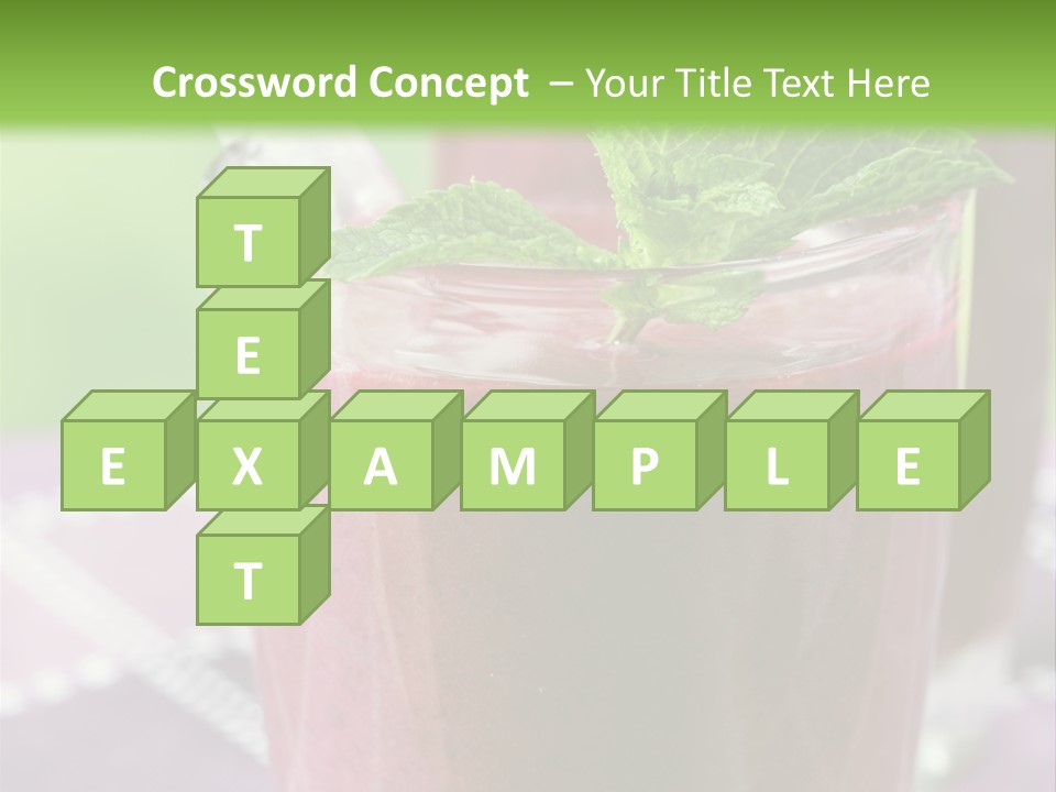 Healthy Two Stick PowerPoint Template
