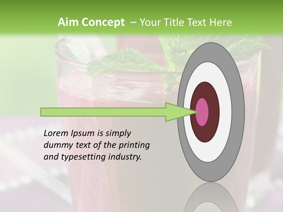 Healthy Two Stick PowerPoint Template