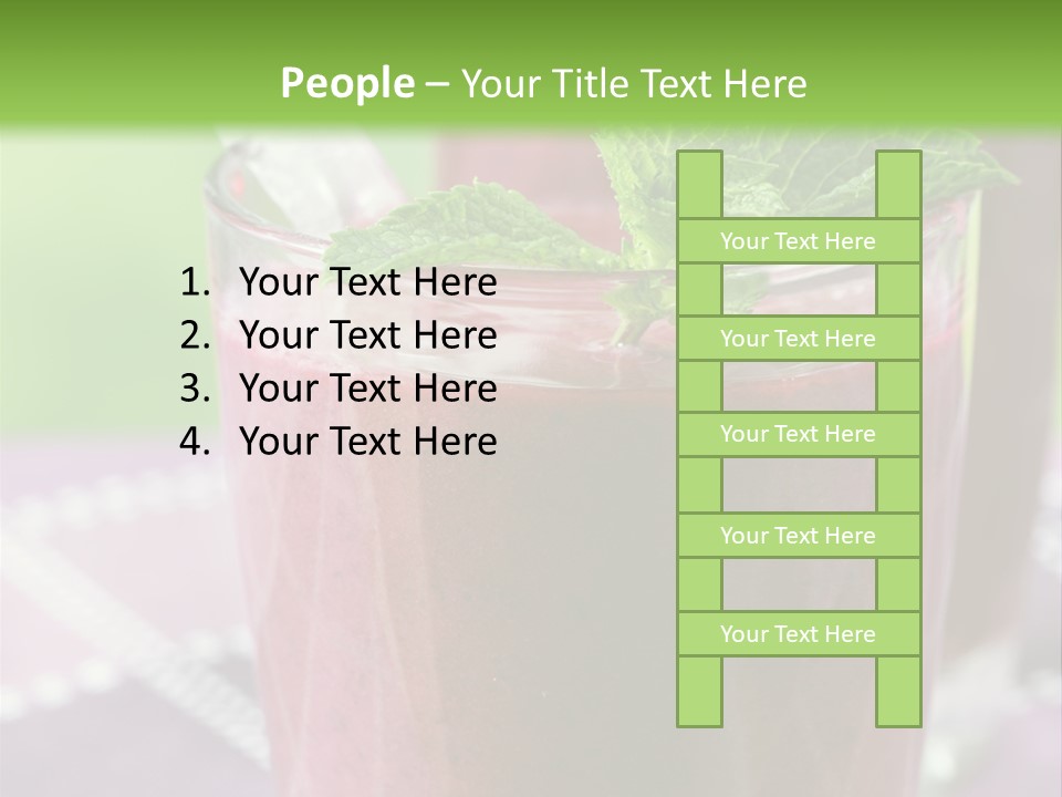 Healthy Two Stick PowerPoint Template