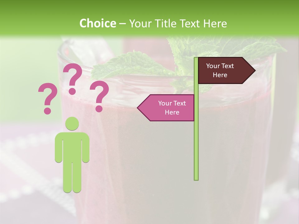 Healthy Two Stick PowerPoint Template