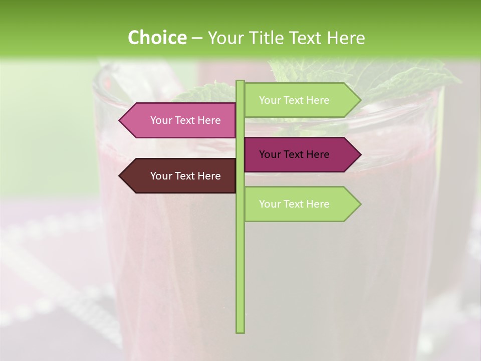 Healthy Two Stick PowerPoint Template